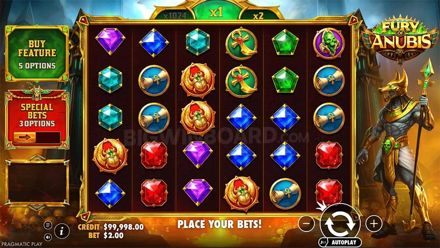 Fury of Anubis Slot Review